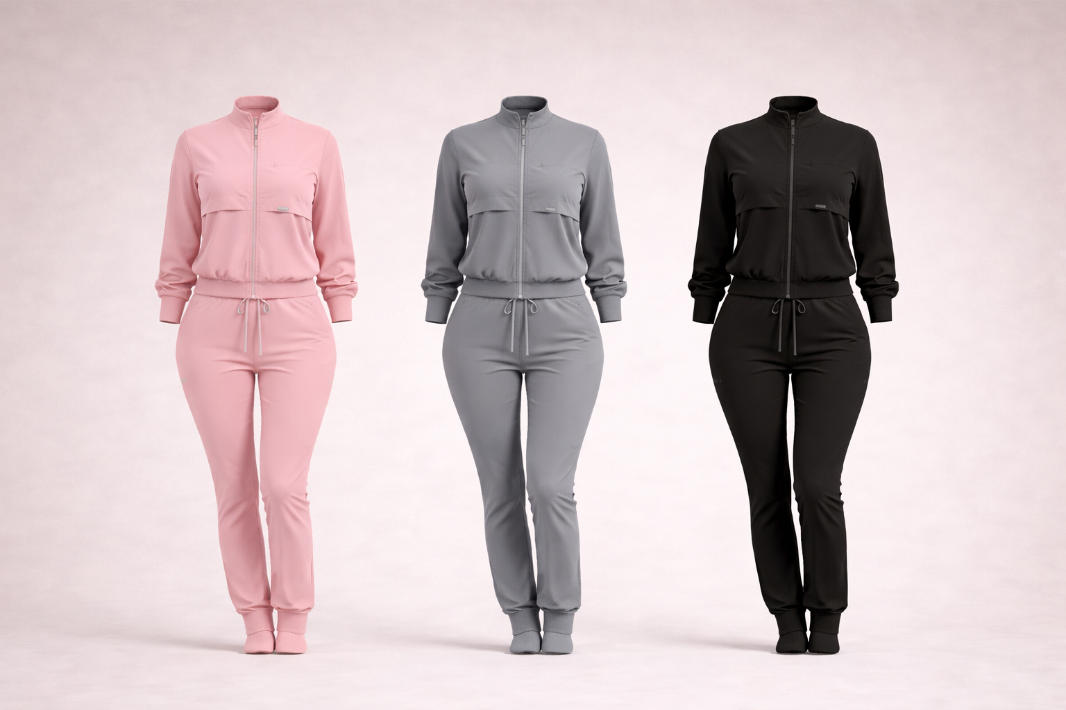 Halo — Zip Jacket Set